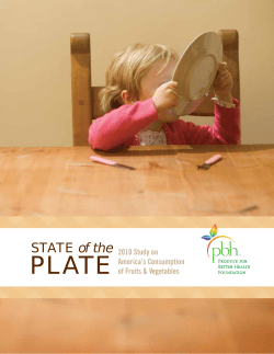 http://www.foodpolitics.com/wp-content/uploads/2010-State-of-the-Plate-Report.pdf