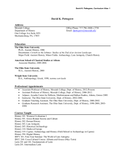 Download curriculum vitae