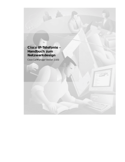 IP-Telefonie Design Guide (deutsch)