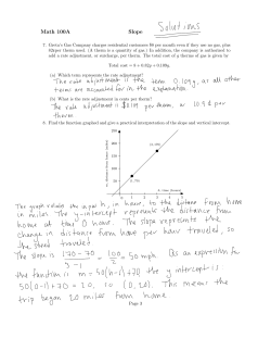 Slope Worksheet (page 3 only)