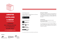 Cartell de les Jornades