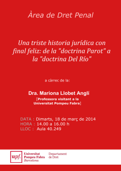 Cartell del seminari