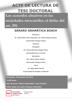 cartell tesi GERARD GRAMATICA