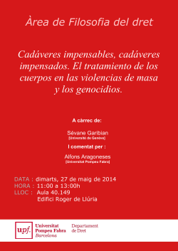 Cartell del seminari