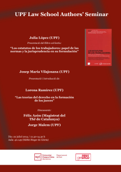 Cartell del seminari