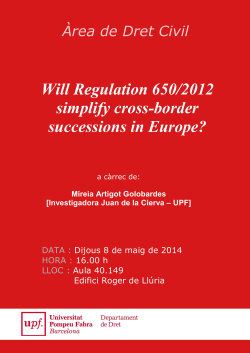 Cartell del seminari