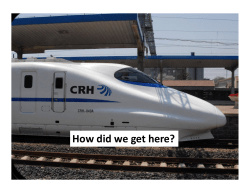 How Did We Get Here? Jim Robbins