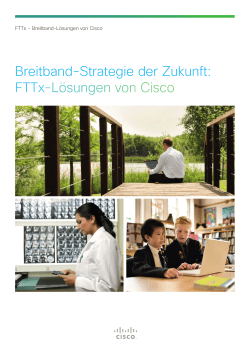 Cisco Breitband Portfolio