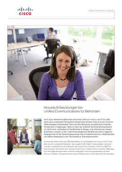 Unified Communications f r Beh rden