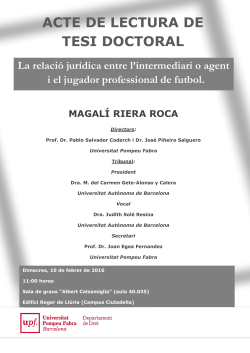 cartell tesi RIERAROCA