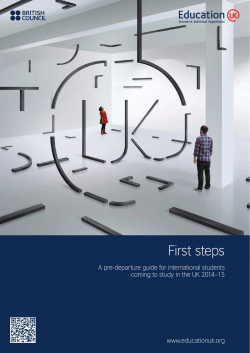 British Council Pre-departure Guide
