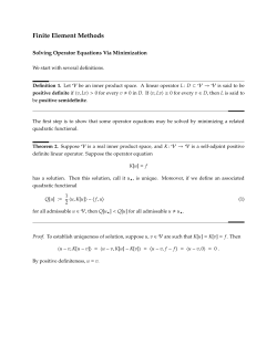 the finite element method
