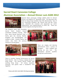 2012 SHCC Annual Dinner