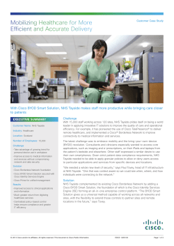 Mobilizing Healthcare for More Efficient and Accurate Delivery