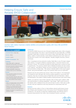 Helping Ensure Safe and Reliable BYOD Collaboration