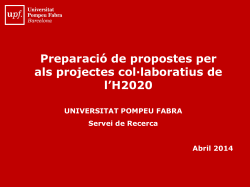 Com preparar una proposta de projecte cooperatiu