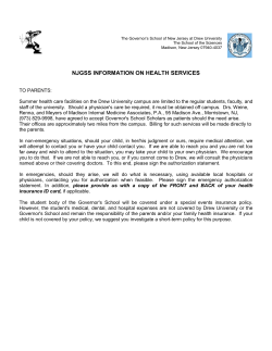 Health Care and General Health Forms