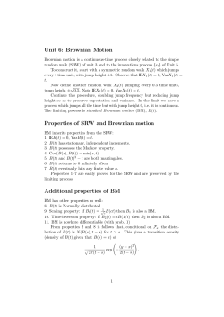 Russell Gerrard, City University, London, Stochastic Modeling