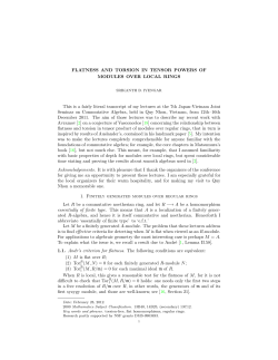 Flatness and torsion in tensor powers of modules over local rings