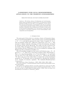 G-dimension over local homomorphisms. Applications to the Frobenius endomorphism