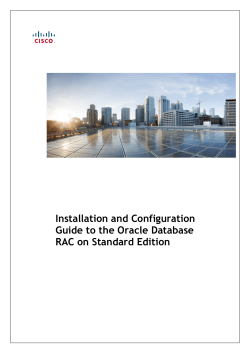 Oracle 11g RAC installation on Oracle Standard Edition