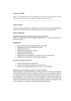 Bases COFRE