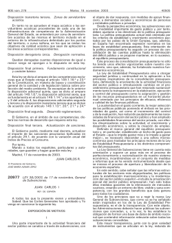 Ley General de Subvenciones