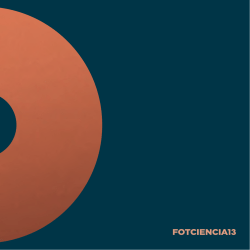 Cat logo de la 13 edici n de Fotciencia