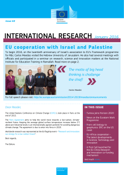 International Research Update - Issue 63 - January 2016