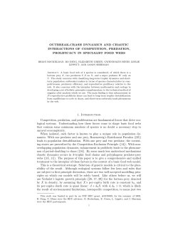 Chaotic Coexistence in a Top-Predator Mediated Competitive Exclusive Web