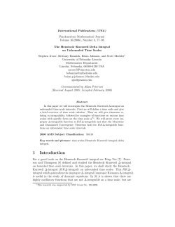 The Henstock-Kurzweil Delta Integral on Unbounded Time Scales