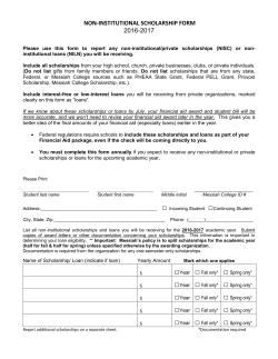 Download Non-Institutional Scholarship Form (2016-2017)
