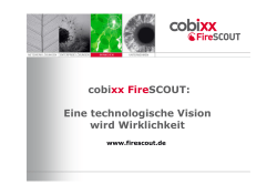 cobixx, Bernd Kahnes - Vorstellung des FireSCOUT
