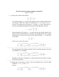 Solutions to Tutorial 10