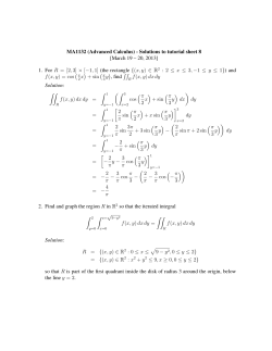 Solutions to Tutorial 8