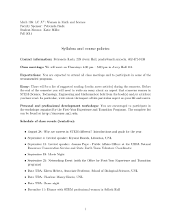 Syllabus