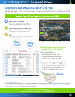 information sheet