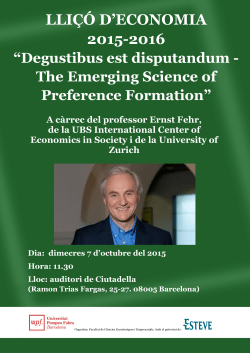 Lliçó d'Economia 2015-2016