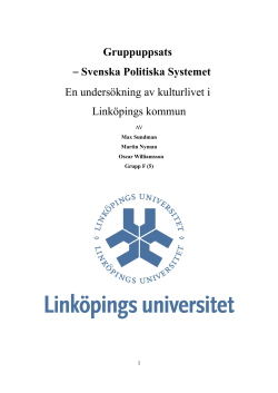 Kulturlivet i Linkoping - En undersokning Max Oscar Martin.pdf