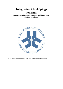 Rapport - Integration i Linkoping.pdf