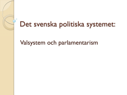 Det svenska politiska systemet, för 4, hemsida, ht 2012.pdf