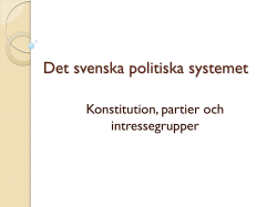 Det svenska politiska systemet, för 3, hemsida, ht 2012.pdf