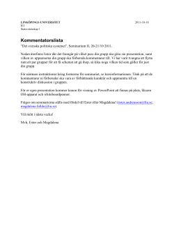 kommentatorslista sem 2 sv pol sys stats 1 ht 2011 version 2.pdf