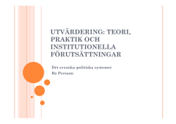 Det svenska politiska systemet, utvärdering.pdf