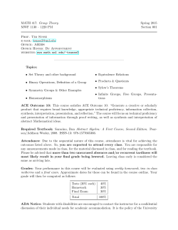 Group Theory