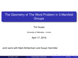 The Geometry of the Word Problem in 3-Manifold Groups