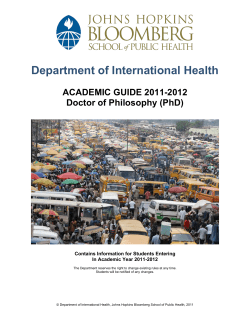 PhD 2011 - 2012