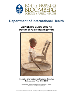DrPH 2012-2013