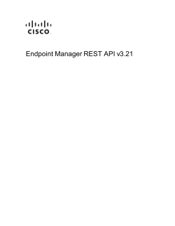 Endpoint Manager REST API v3.21