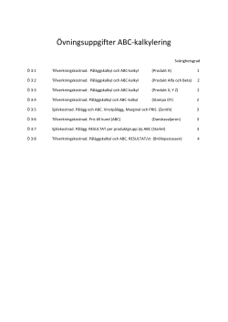 Extra &Ouml;vningar i ABC kalkylering.pdf